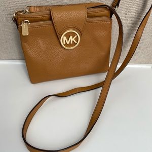 Michael Kors leather crossbody handbag